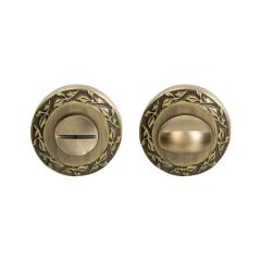 Rozet (WC) antik bronz