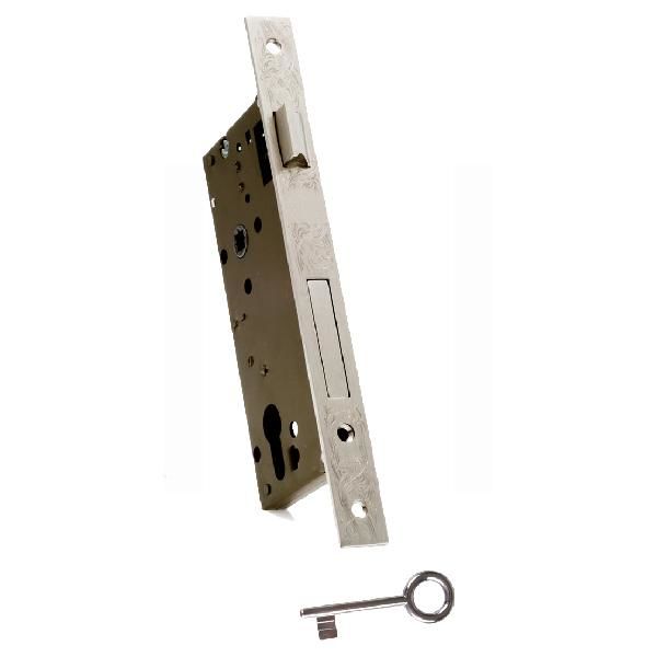 Gömme kilit CB parlak krom 60/22mm