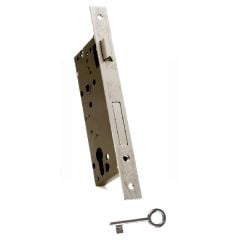 Gömme kilit CB parlak krom 60/22mm