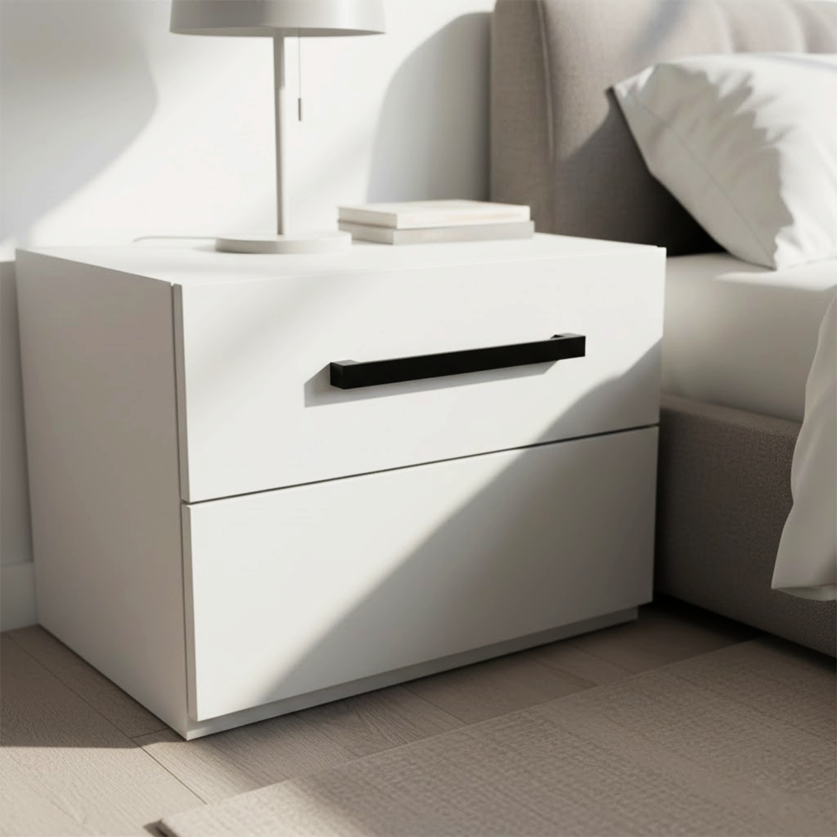 HANNAH II Kulp mat siyah 224mm