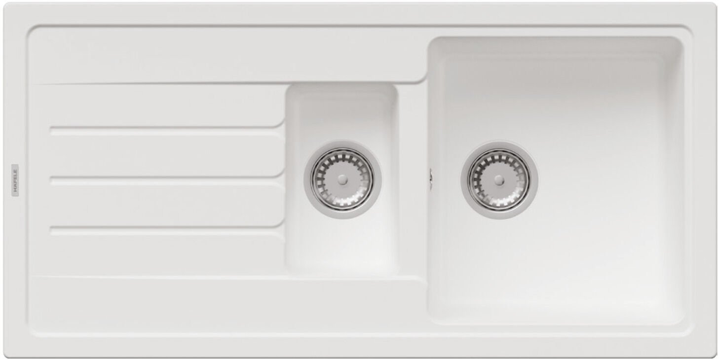 GRANO Beyaz granit eviye, 1000x500