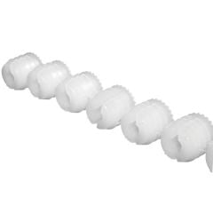 Dübel,açilan serit nyln beyaz M6x10x10mm