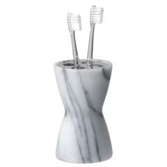 WHITE MARBLE Dis firçalik,beyaz mermer