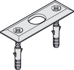 Kilit karşılığı,renksiz eloksal