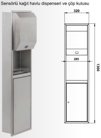 ZENTRUM Kombi sistem,s.altı,1300x332x152