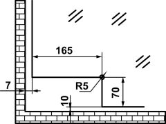 Cam Kapı Bağlantı Donanımları, HÄFELE A2 Alt Pivot Menteşe