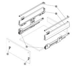 MATRIX BOX P Y.bor.beyaz,18/92/450mm,vd.