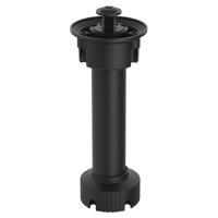PFT11 Baza ayagi vidali, siyah 80mm
