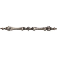 Şehzade 160 mm Antik Gümüş Rustik Zamak Kulp