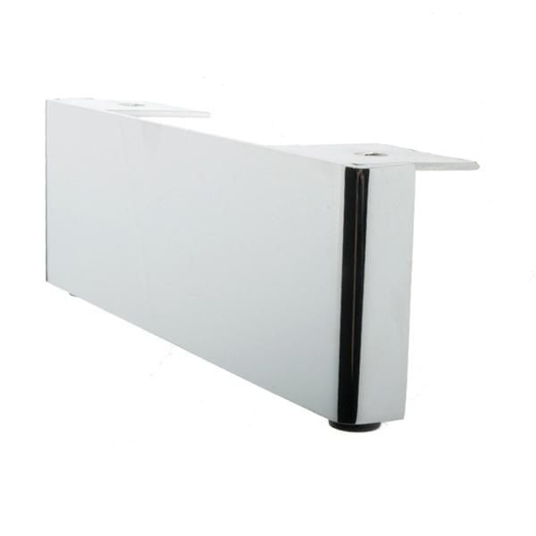 Mobilya ayagi köseli krom mat 240x80mm