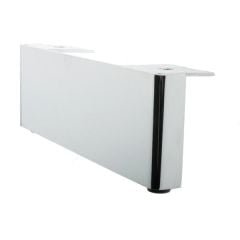 Mobilya ayagi köseli krom mat 240x80mm