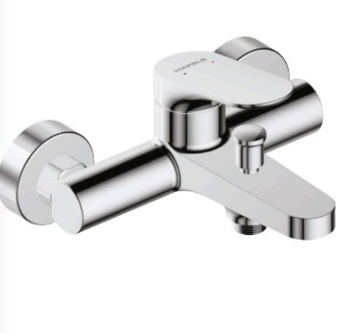 SOFIA Banyo bataryası, parlak krom