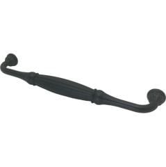 Tomruk 96 mm Mat Siyah Rustik Zamak Kulp