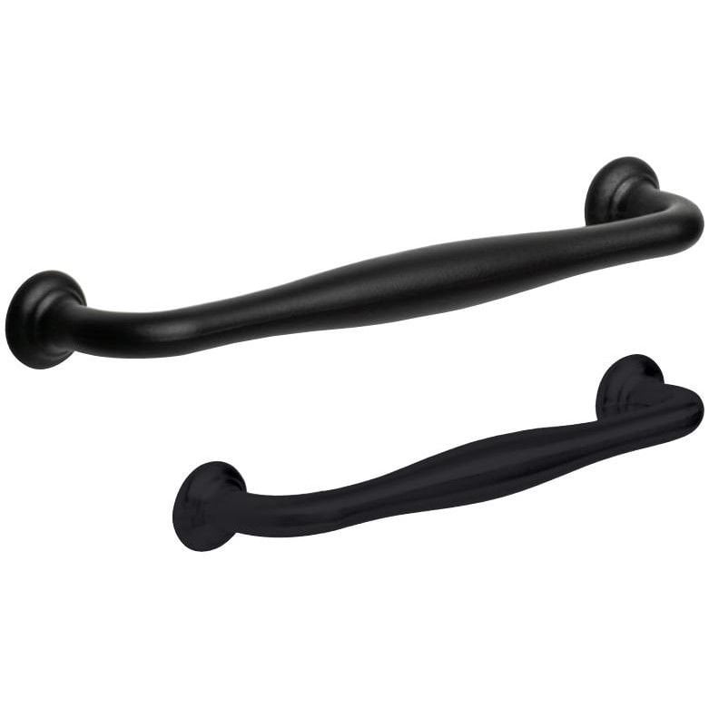 Oba 160 mm Mat Siyah Zamak Kulp