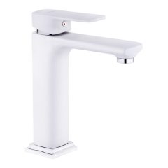 Pera Serisi Beyaz Lavabo Bataryası