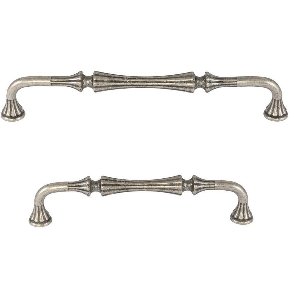 Vezir 128 mm Antik Gümüş Rustik Zamak Kulp