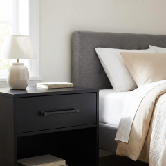 Zitaş Kulp 224 mm Siyah Dolap Çekmece Vestiyer Kulbu