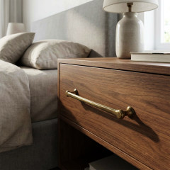 Zitaş Kulp 224 mm Antik Sarı Dolap Çekmece Vestiyer Kulbu