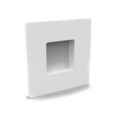 QUADRO Gömme kulp beyaz, 45mm