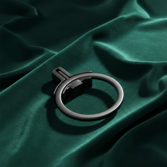 Hira Sarkaç Kulp Siyah Dolap Çekmece Vestiyer Kulbu