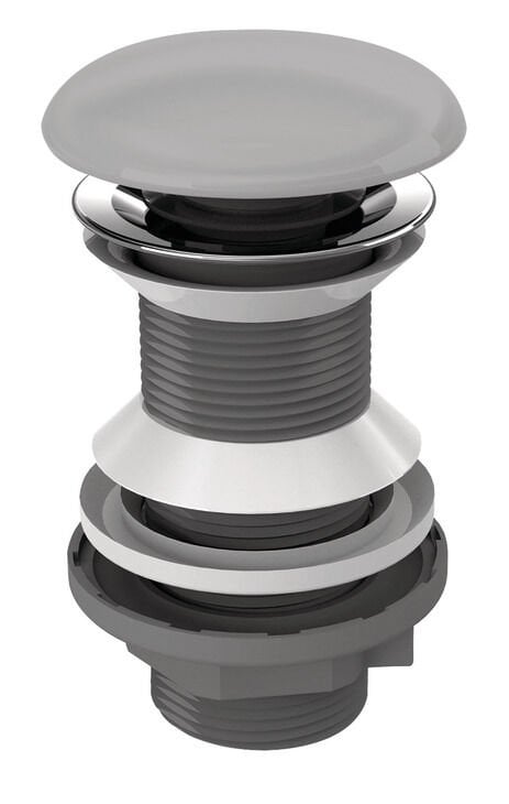 Süzgeç Kapağı, HÄFELE POP-UP Kumandalı Mat Gri