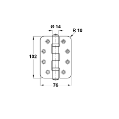 Yaprak ment.F p.çel.par.pir.102x76x3mm