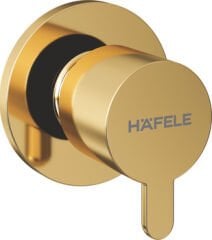 ACTIFLO Ankastre stop valf,1/2'',mat altın