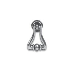 GERALDINE Dügme kulp antik gümüs 35mm