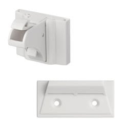 Manyetik kilit ve kilit karşığı,beyaz