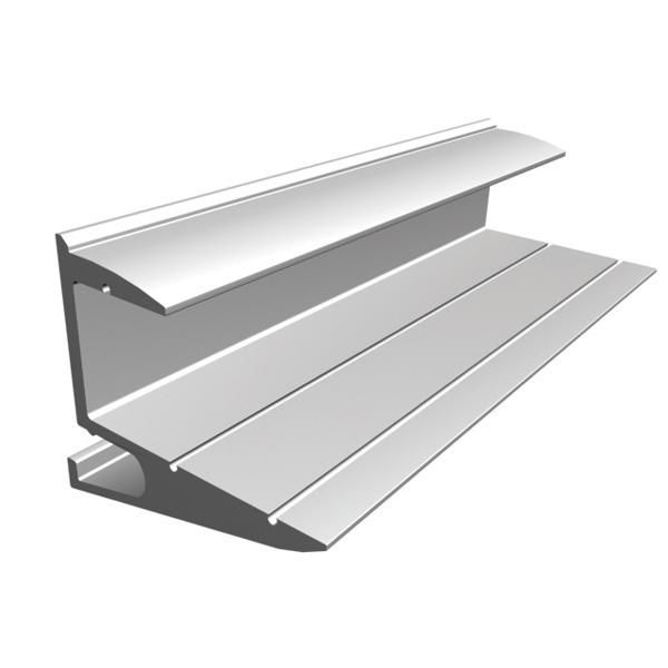 Raf tutucu cam/ahsap alüminyum 25mm