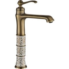 Volga Serisi Eskitme Çanak Lavabo Bataryası