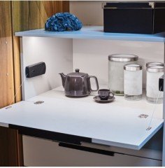 PCS 150 Düser kapak makasi siyah 100N