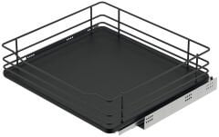 Çekilebilir sepet, 600mm, antrasit