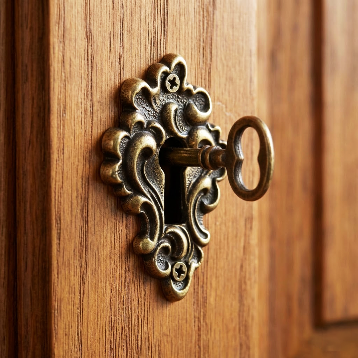 Rozet zam.kahv 28x43mm