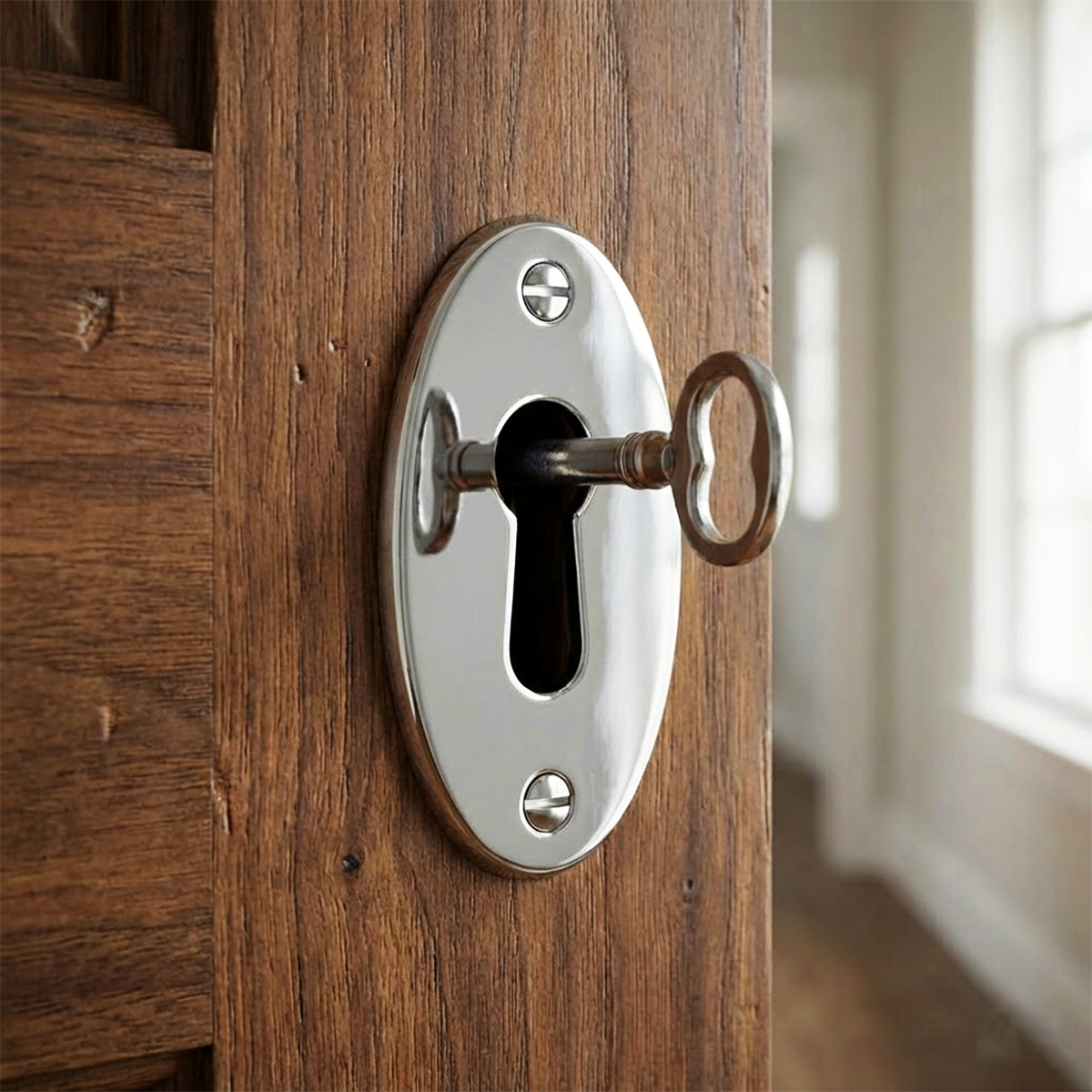 Rozet pirinç nikel kpl.parl.20x37mm