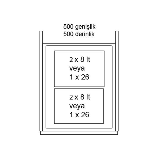 One2Five Asma çerçevesi 500mm (Moovit)