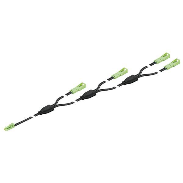 4 Çikisli uzatma kablosu, 6500mm, 24V