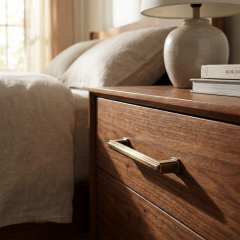 Umut Kulp 544 - 160 mm Bronz Mobilya Kulbu