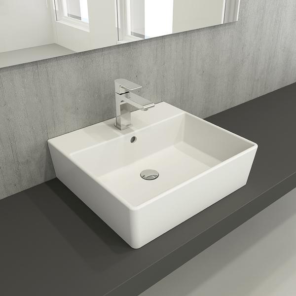 DORA SB Lavabo,parlak beyaz,505x450mm