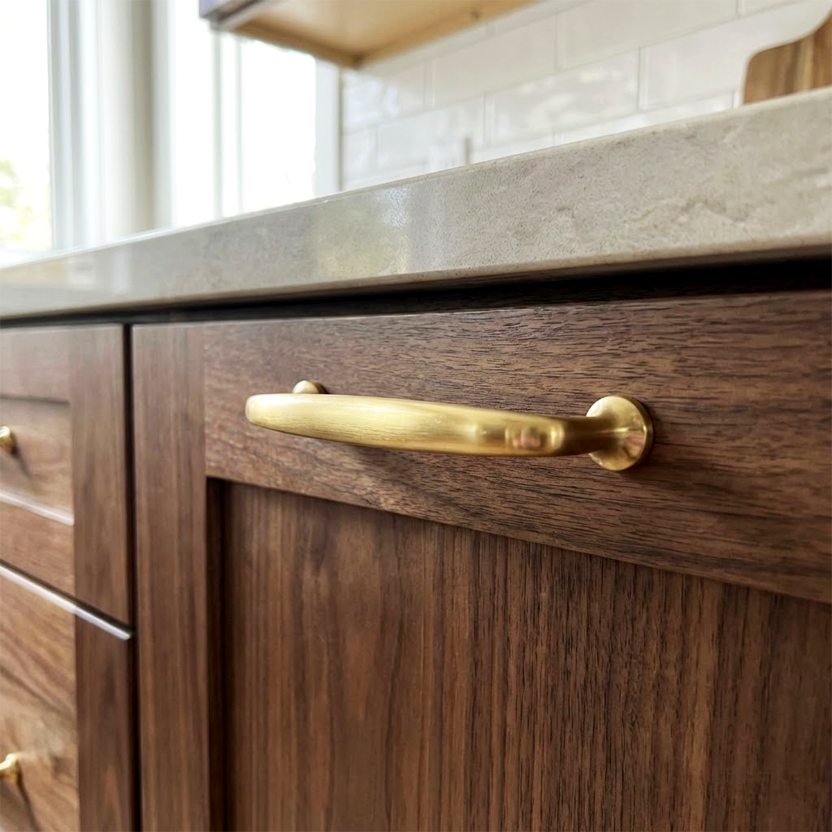 Pamir 128 mm Mat Gold Zamak Kulp Dolap Kulbu