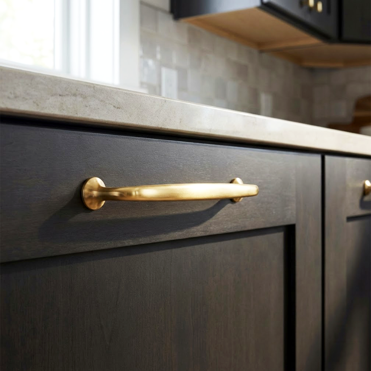 Pamir 160 mm Mat Gold Zamak Kulp Dolap Kulbu