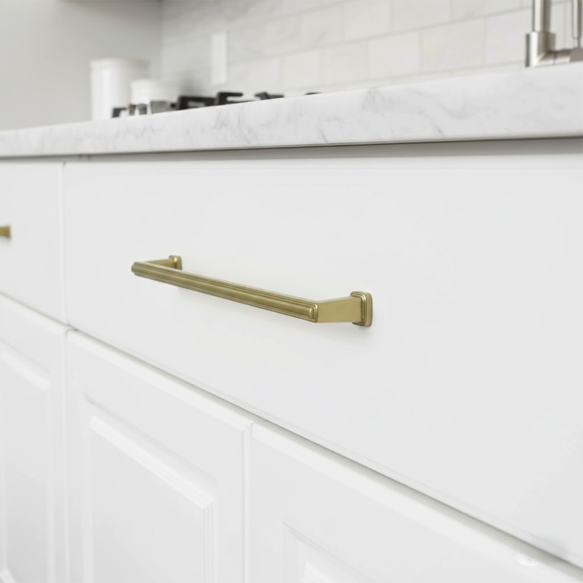 Umut Kulp 544 - 224 mm Mat Altın Mobilya Kulbu