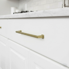 Umut Kulp 544 - 224 mm Mat Altın Mobilya Kulbu