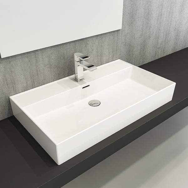 FREYA 80 Lavabo,parlak beyaz,805x465mm