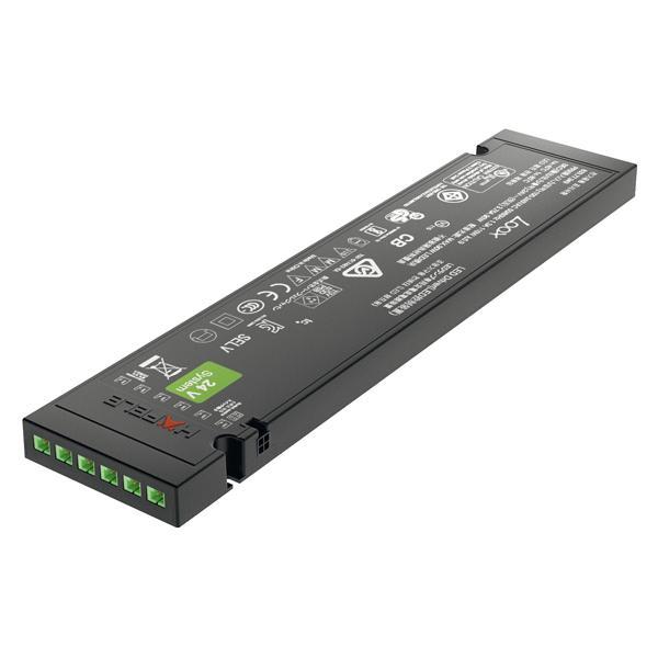 LED Sürücü, 24V/40W, plastik, siyah