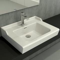 ESTELLA 60 Lavabo, par.beyaz, 600x475mm