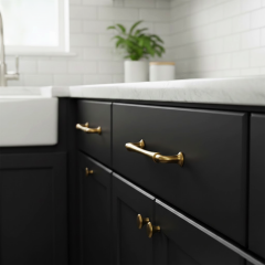 Umut Kulp 543 - 224 mm Mat Altın Mobilya Kulbu