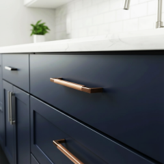 Umut Kulp 549 - 224 mm Bronz Mobilya Kulbu