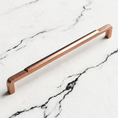 Umut Kulp 549 - 224 mm Bronz Mobilya Kulbu