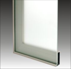 1x4 Alüminyum Çerçeve Kapak Profili Eloksal Renk